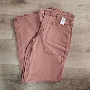 Old Navy OG Loose Utility Pants in Dusty Brown